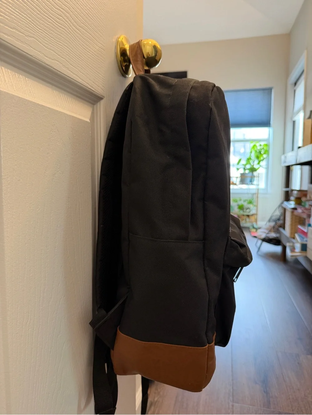 Herschel Supply Company Black and Tan Classic Backpack, Unisex, All Ages, XL